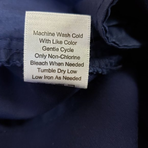 NWT Coldwater Creek Sz P4 Petite Navy Blue Natural Fit Cropped Denim Jeans Pants - Picture 11 of 11